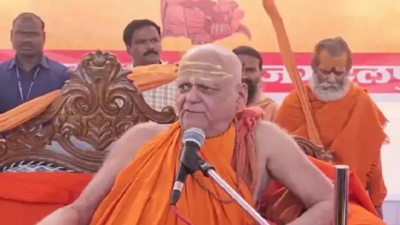 Sanatan Dharma, Hindu nation, Mohan Bhagwat, conversion and politics, Peethadhishwar Shankaracharya of Govardhan Peeth Puri Jagadguru Nischalanand Saraswati, Jagdalpur city, parade ground ground at Lal Bagh, Dharma Sabha, news, khabargali