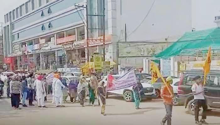 Rally taken out in support of pro-Khalistani Amritpal Singh in Raipur, Chhattisgarh, khabargali