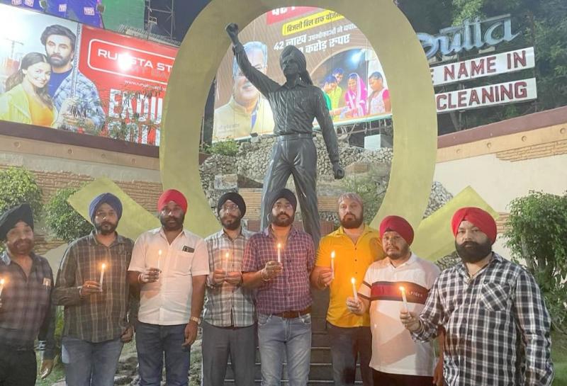 Jallianwala Bagh Massacre Martyrdom Day, Chhattisgarh Sikh Council, Tribute to the brave martyrs, Bhagat Singh Chowk, Amarjit Singh Chhabra, Gagandeep Singh Hanspal, Mandeep Singh, Dalwinder Bedi, Yogesh Saini, Surjit Singh Chhabra, Sonu Saluja, Raipur, Chhattisgarh, news,khabargali