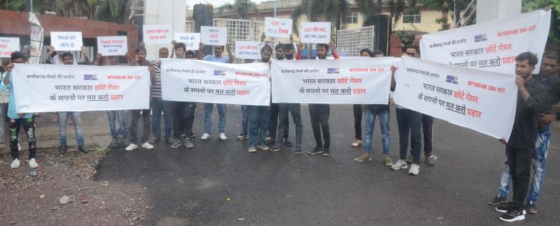 Online gamers of Chhattisgarh demand proposed 28 percent GST refund, casino and horse racing Raipur Chhattisgarh News,khabargali