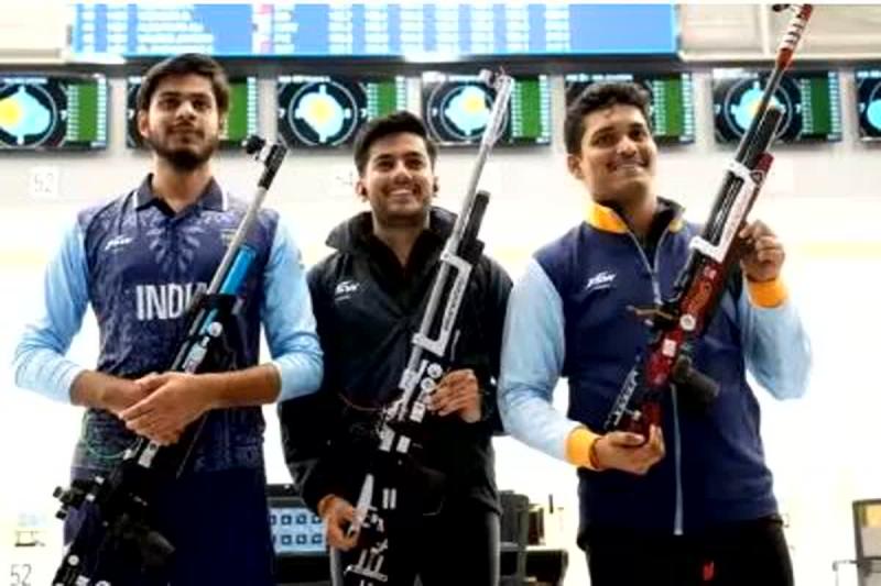 Hangzhou Asian Games, gold medals in women's cricket and shooting, world champion Rudranksh Patil, Aishwarya Pratap Singh Tomar, Khabargali