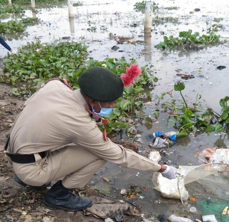 NCC's special Puneet Sagar campaign in Telibandha pond, 2500 cadets will take part, NCC is making the sea shores, beaches, lakes, rivers and ponds across the country garbage free, Raipur, Chhattisgarh, Khabargali.