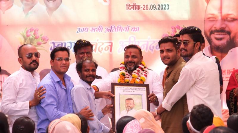 Inauguration of the first Chief Minister Labor Resource Center of Raipur city in Bhakta Mata Karma Ward No. 67, Raipur South Assembly, Shri Sushil Sunny Agarwal, President Chhattisgarh Building and Construction Workers Welfare Board, Raipur, Chhattisgarh, Khabargali.