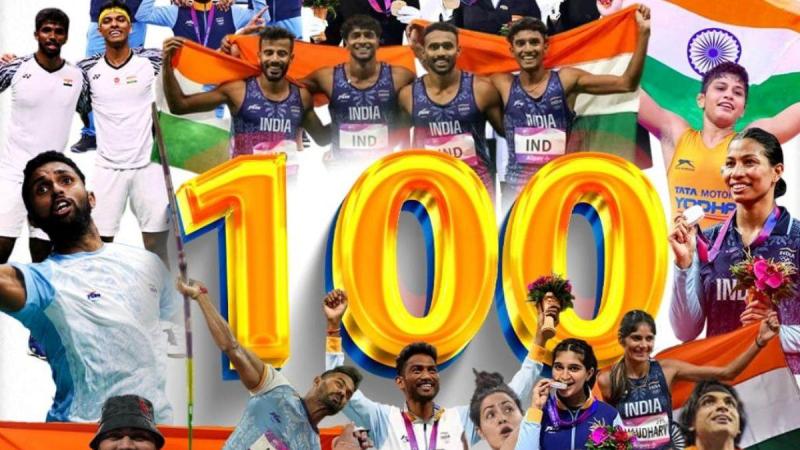 Asian Games, for the first time in the history of 72 years, India won 107 medals, Indian players have won 28 gold, 38 silver and 41 bronze medals for the country, Khabargali