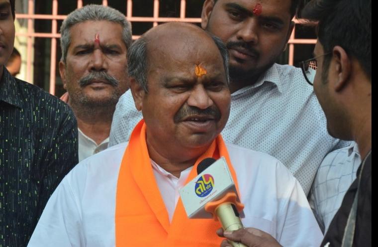 BJP's North Assembly candidate Purandar Mishra, Chief Election Office, Raipur, Chhattisgarh, Khabargali