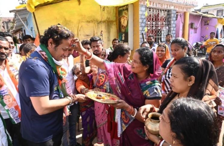 MLA Vikas Upadhyay, West Assembly, Raipur, Chhattisgarh, Khabargali