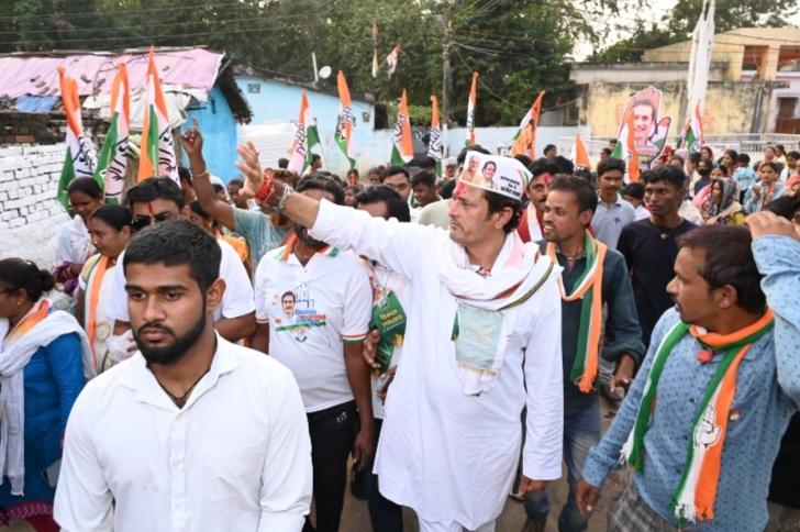 Janvandan Yatra, Vikas Upadhyay, Janvandan Yatra, Raipur, Assembly Elections, Chhattisgarh, Khabargali