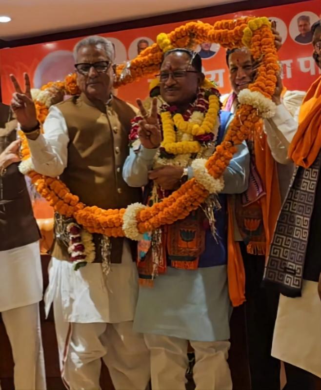 Chhattisgarh's new Chief Minister Vishnudev Sai, outstanding paddy bonus will be available on December 25, implementation of Modi's guarantee in the state, Chhattisgarh, Khabargali