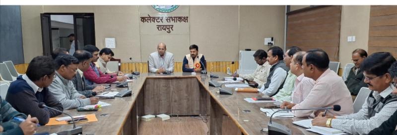 Dharsiwa MLA Anuj Sharma, Preparation for MLA Anuj Sharma to be honored at the national level as Dharsiwa Adarsh Gram, Collector Dr. Sarveshwar Bhure, Raipur, Chhattisgarh, Khabargali