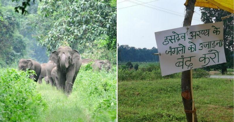 Chhattisgarh, natural richness, civilian labour, natural resources like iron, coal, diamonds and diversity of wildlife, deforestation of Hasdev forest and problems arising from coal mines resulting in labor becoming tribals, Khabargali