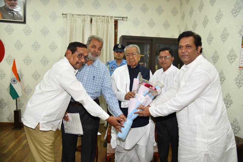 Governor Shri Bishwa Bhushan Harichandan, increasing oppression on minority community, Chhattisgarh Muslim community, Syed Akil, Nauman Akram Hamid, Shahid Ali, Sai. Sadiq Ali, Raipur, Khabargali