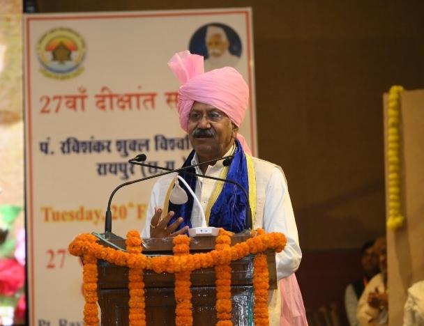 Education Minister Brijmohan Aggarwal gives green signal to start commerce and forensic science courses in Pt. Ravi Shankar Shukla University, Chhattisgarh, Khabargali