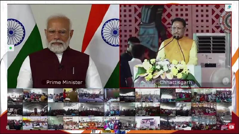 Mahtari Vandan Yojana is a big leap towards fulfilling the dreams of half the population of Chhattisgarh, Chief Minister Shri Vishnu Dev Sai on the occasion of inauguration of Mahtari Vandan Yojana, Chhattisgarh, Khabargali