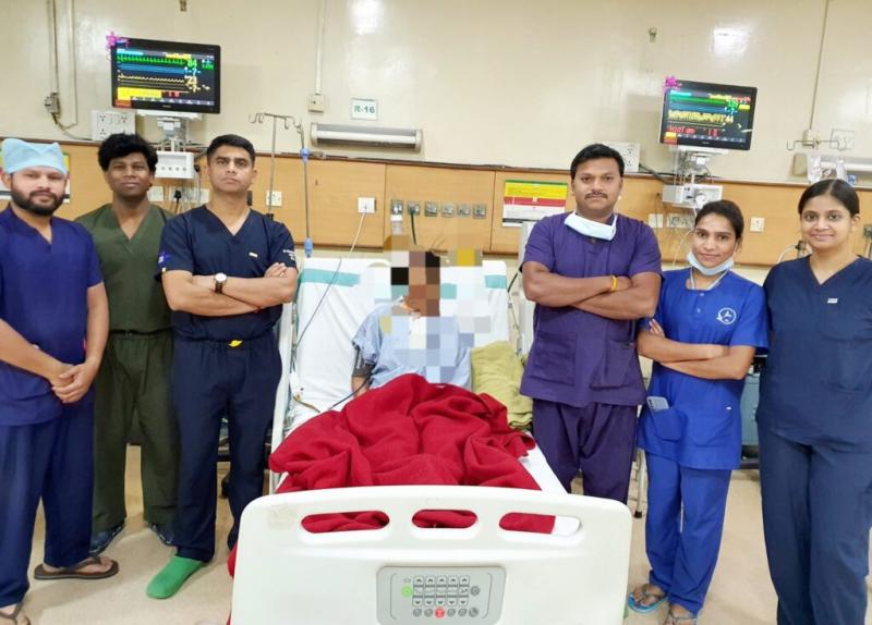 Fourth consecutive successful surgery of Ebstein anomaly in the Heart, Chest and Vascular Surgery Department of Ambedkar Hospital, Dr. Krishnakant Sahu, Head of the Department of Heart, Chest and Vascular Surgery at Dr. Bhimrao Ambedkar Memorial Hospital, Raipur, Chhattisgarh, Khabargali