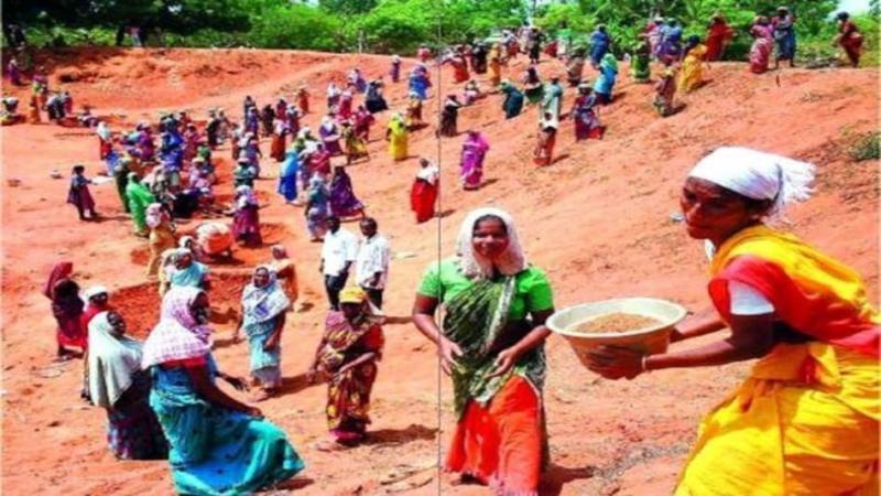 MNREGA wages increased by 22 rupees in Chhattisgarh, now the wage is 243 rupees, currently getting 221 rupees per day, Mahatma Gandhi National Employment Guarantee Scheme, Khabargali