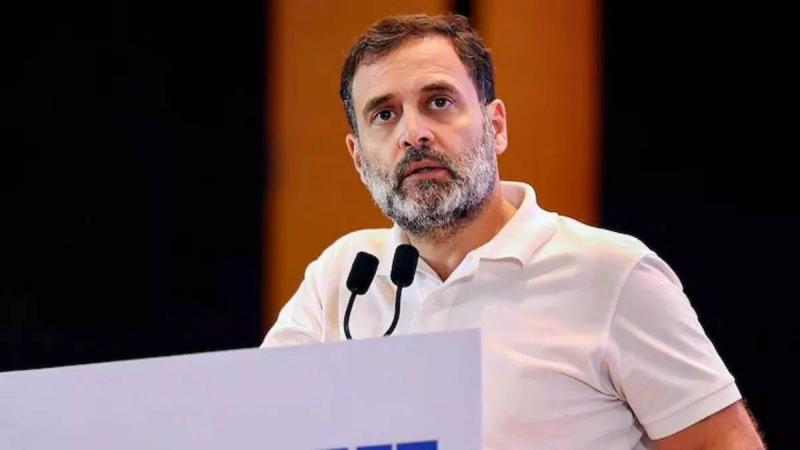 Rahul Gandhi attended a program organized by Samridh Bharat Foundation at Indira Gandhi Pratishthan in Lucknow on Friday, Khabargali