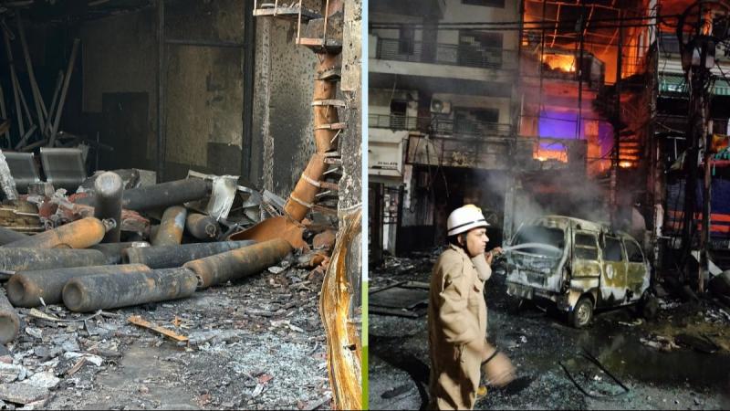 Massive fire in Delhi's baby care center, seven newborns died, a baby care hospital in Vivek Vihar area, many questions about the accident, Khabargali