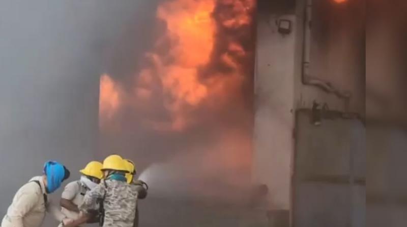 Fire broke out in a foam factory in Gondwara, 2 women workers burnt alive, once again a case of arson came to light in the capital Raipur, Chhattisgarh, Khabargali