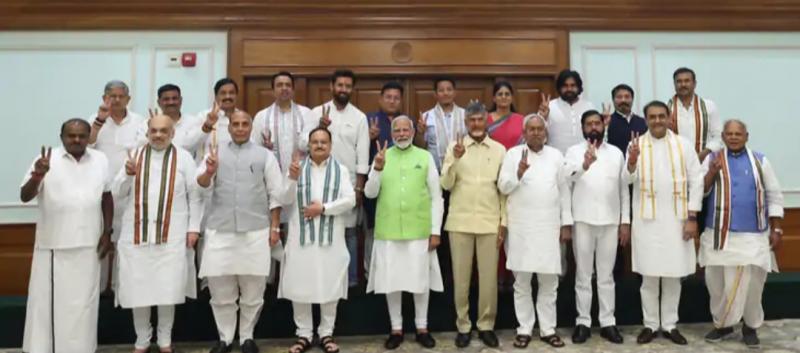 Lok Sabha elections, President Draupadi Murmu, NDA, BJP-led National Democratic Alliance, Prime Minister Narendra Modi, New Delhi, KhabarGali