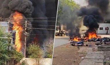 2 orders late night in Balodabazar violence case... Collector removed, SP suspended, retired judge will investigate these points, major action against officers after CM Sai's strictness, investigation committee will submit report within 3 months, Congress team also visited Balodabazar, Chhattisgarh, Khabargali