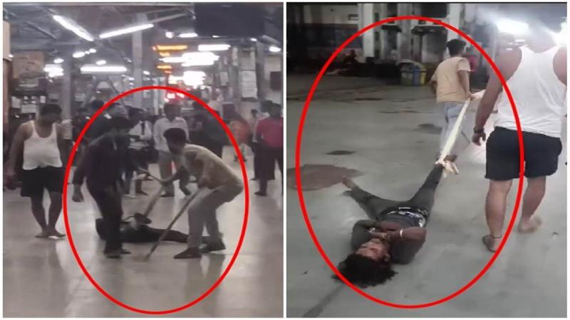 Youth brutally beaten up after theft at Raipur Railway Station, 4 canteen workers arrested 3 RPF personnel including 1 assistant sub-inspector and 2 women constables suspended for negligence in duty and not responding to the situation, Chhattisgarh, KhabarGali