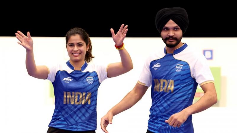 The country got its second medal, Manu Bhaker and Sarabjot won bronze in shooting…  latstnews  hindinews bignews latestnews khabargali 