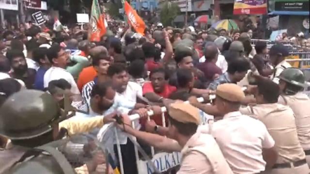 Today BJP has announced a 12 hour Bengal bandh in protest against the police action  bignews hindinews latest news west bangal news  khabargali 