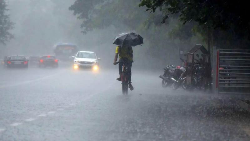 Rain alert in 20 districts of the state, orange alert issued for these districts  cg news latestnews khabargali 