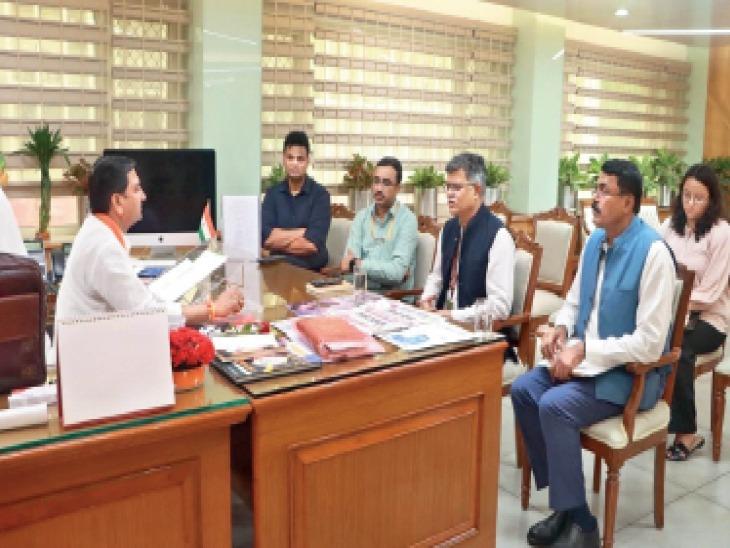 Discussion on Rapid Transit Corridor Plan in Delhi, Union Minister of State gave instructions to explore the possibility... Cg news Raipur news