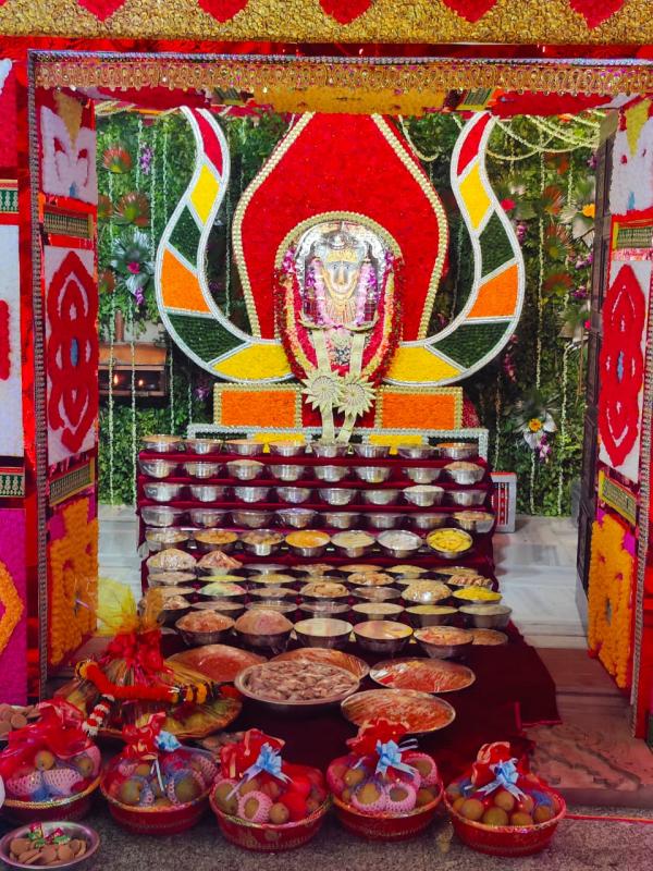 As per every year, the two day long Amavasya fair is being celebrated with great fanfare at Rani Sati Temple, Raja Talab, Raipur; Temple Committee Chairman Kishore Droliya, Raipur, Chhattisgarh; Khabargali