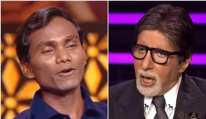 Tribal youth sitting on hot seat in KBC won 50 lakhs..he had 240 rupees in his bank account, Bunty Vadiva, Khabargali