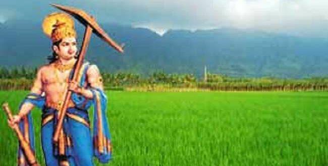 Farmer's Day will be celebrated in the state tomorrow on the occasion of Lord Balram Jayanti, Chief Minister Sai and Agriculture Minister Netam will attend the program 00 State level function will be organized in Indira Gandhi Agricultural University, Raipur, God of Agriculture, Khabargali