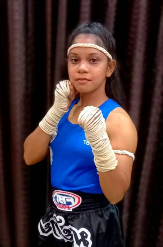 Tikeshwari Sahu reached the semi-finals of the Asian Muay Thai Championship, Raipur, Khabargali