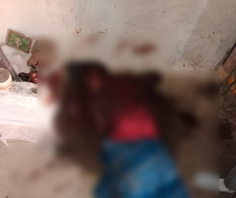 The man sacrificed his head to the god, cut his throat with sharp scissors cg news raipurnews cg hindinews khabargali