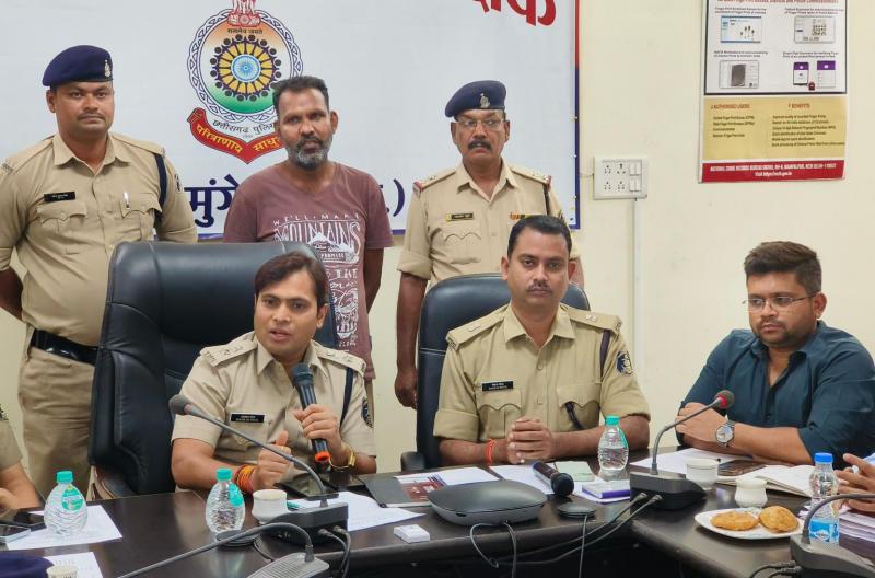 Main accused of paddy scam worth Rs 91 lakh arrested, police caught the accused who was dodging cg news hindi news cg big news khabargali