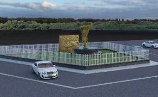 Raipur's Lakhe Nagar Chowk will be beautified soon, Pahari Myna statue will be installed  cg news latest news cg big news hindi news cg latest news khabaargali 