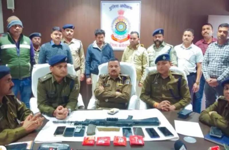 CAF कैंप से चोरी हुई रायफल बरामद, आरक्षक निकला आरोपी