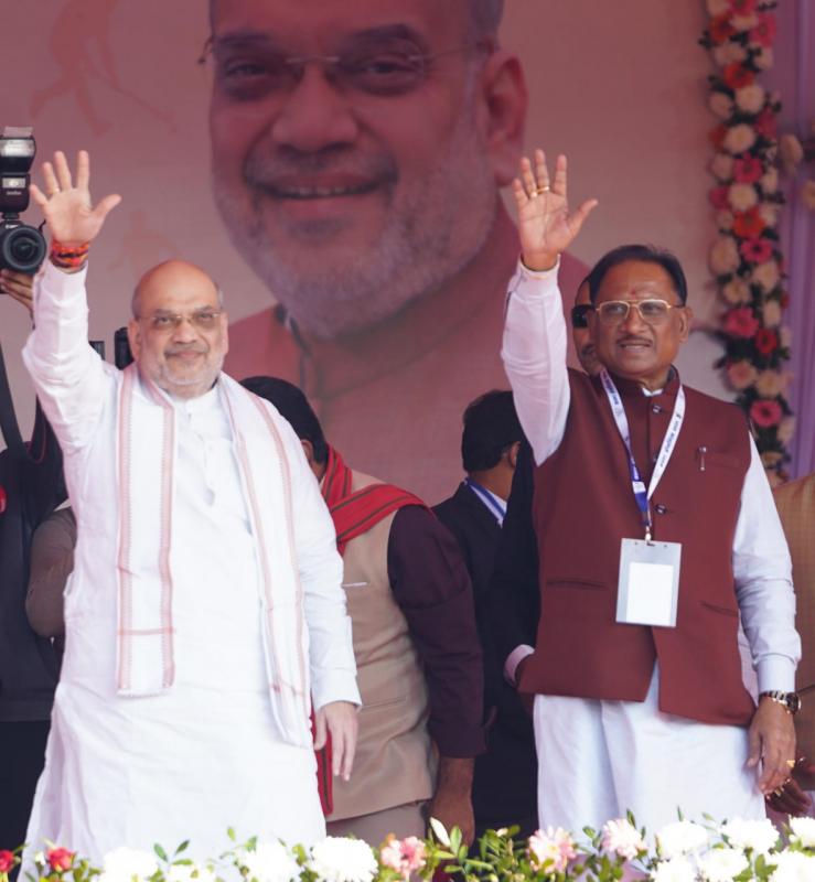 Bastar Olympics will be a success story of development - Union Home Minister Amit Shah, Bastar Olympics is not just a sport but a celebration of Bastar's culture, enthusiasm and talent - Chief Minister Vishnu Dev Sai, Khabargali