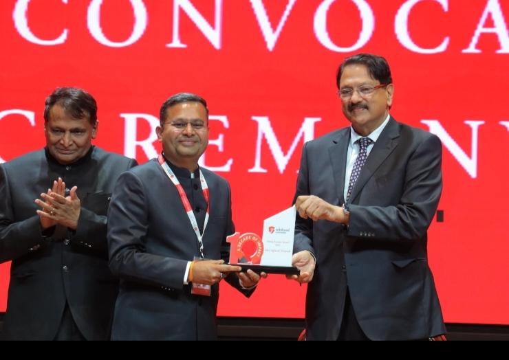 Ujjwal Deepak honoured with prestigious Young Leaders Award by Rishihood University, Raipur, Chhattisgarh, KhabarGali
