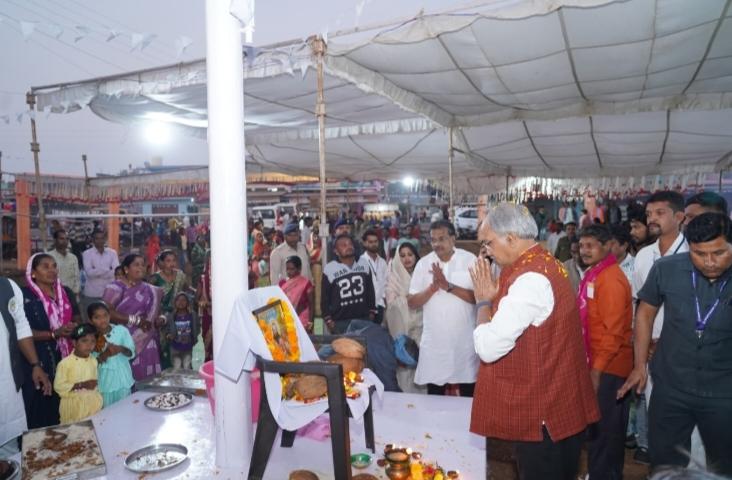 MP Brijmohan attended Guru Ghasidas Jayanti celebrations, upliftment of society is possible only by following the path shown by Guru Ghasidas: Brijmohan, Rajim, Raipur, Khabargali