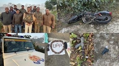 Encounter of 3 Khalistani terrorists in Pilibhit, UP, had attacked police station in Punjab, 2 AK-47 and cartridges recovered; 2 constables injured, Khabargali