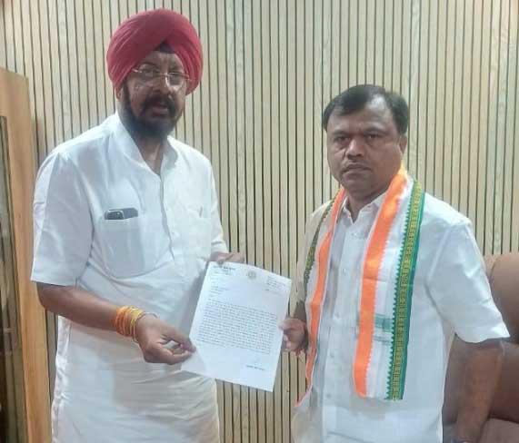 Juneja opposed Ajit-Anand Kukreja's return to Congress, sent a letter to the high command, Raipur, Chhattisgarh, Khabargali