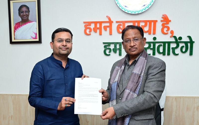 BJP leader Ujjwal Deepak made a big allegation on Bhupesh Baghel, requested to investigate the selection of his daughter in PSC, demanded justice for the youth of Chhattisgarh from the Chief Minister, Chhattisgarh, Raipur, Khabargali