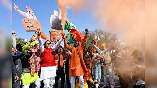 PM Modi, overjoyed with Delhi's victory, said - those who were proud of being the masters, have faced the reality. BJP's 'lotus' has secured a majority and won 48 seats, Aam Aadmi Party has suffered a crushing defeat, Khabargali