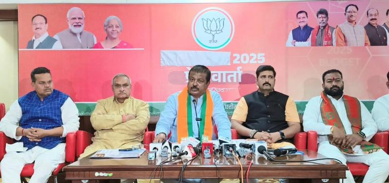 BJP issues chargesheet on 15 years of misrule of Congress in Raipur Municipal Corporation, Raipur got corruption and misery under Congress rule: Sanjay Shrivastava, Raipur, Chhattisgarh, Khabargali