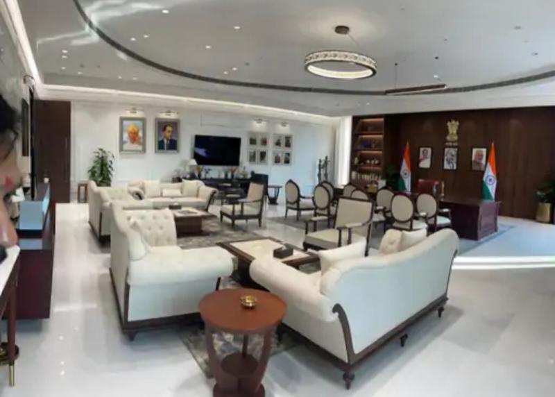 BJP calls Atishi's allegations false, releases photo of CM's office, New Delhi, Khabargali