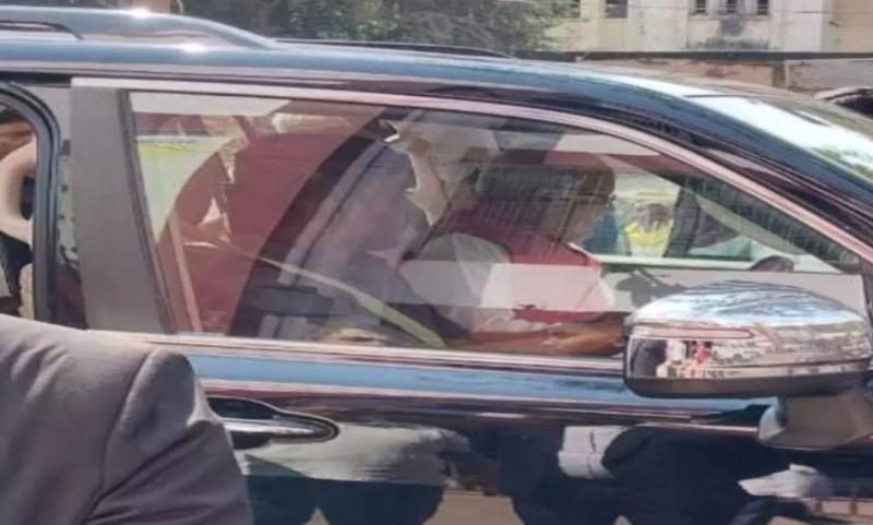 Bhupesh Baghel, Vinod Verma, Kailash Murarka and other accused in the alleged sex CD scandal case appeared in Raipur court, Raipur, Chhattisgarh, Khabargali