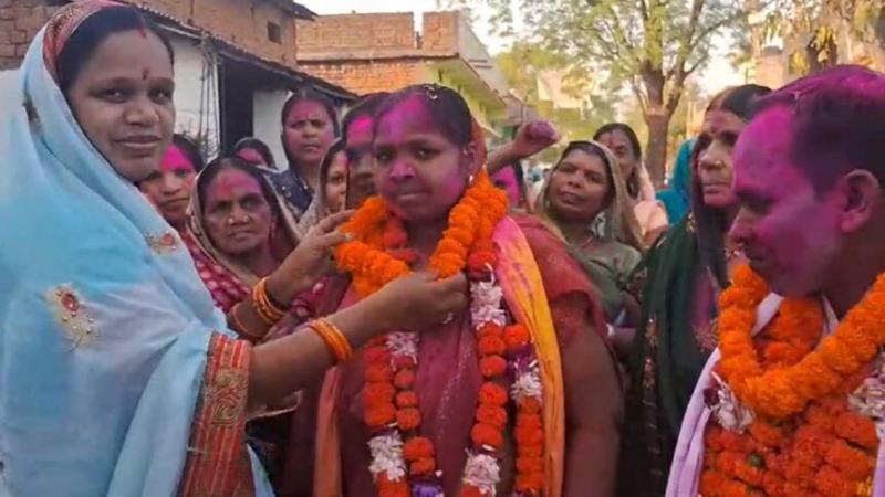 नवनिर्वाचित महिला सरपंच की मौत, पूरे गांव में शोक की लहर खबरगली Death of newly elected female sarpanch, wave of mourning in the entire village cg news cg big news hindi news cg latest news khabargali