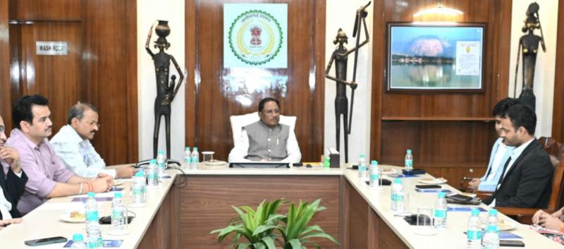 Chhattisgarh has immense possibilities for new entrepreneurs - Chief Minister Say Representatives of Pharma, Real Estate and IT sector met the Chief Minister, Raipur, Khabargali