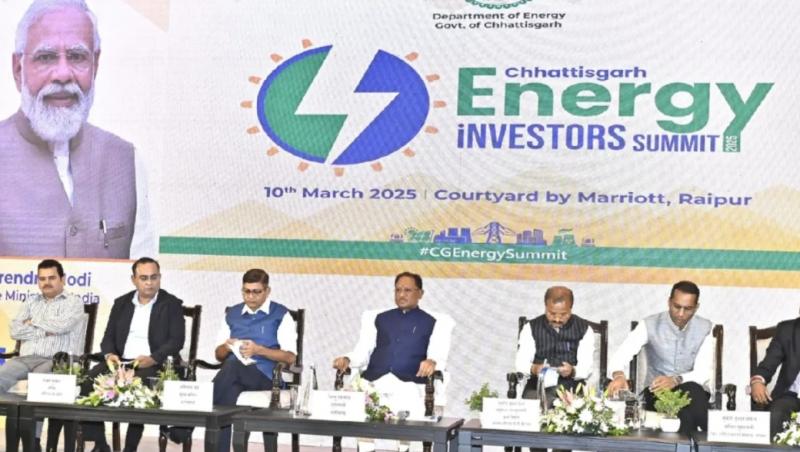 Energy revolution in Chhattisgarh! Investment of 3 lakh crores, immense energy will be produced from four types of power plants, many companies including Adani, Jindal and NTPC announced investment in Chhattisgarh Energy Investors Summit, Raipur, Khabargali